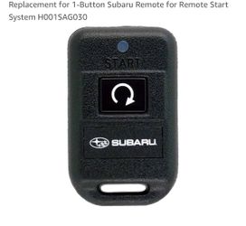 Car starter remote