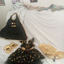 Bat Girl Costume Girls Small 