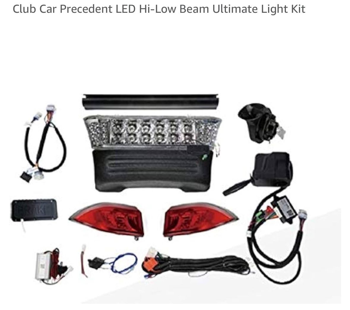 Brand New Sealed Deluxe LED Club Car Precedent Golf Cart Light Kit