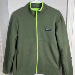 Lands End Fleece Full Zip Jacket NWOT