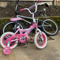 Princess kid bike