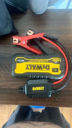 Jump started DeWalt