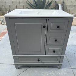  Vanity Para Baño New 30”