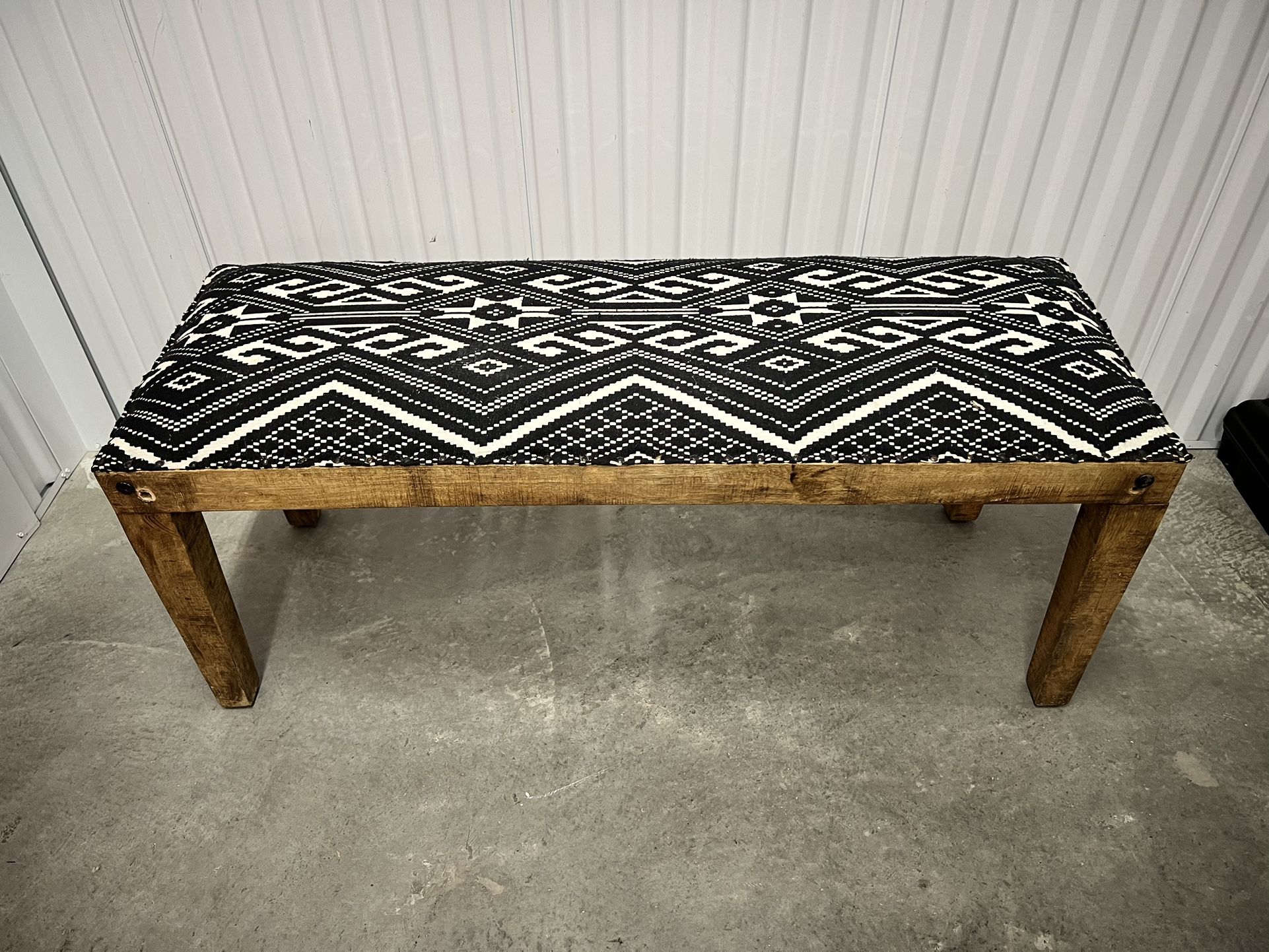 Wooden Accent Bench