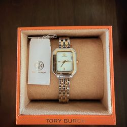 Tory Burch Two Tone Metal Watch