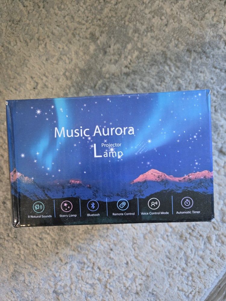 Music Aurora Projector Lamp