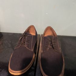 Navy Blue Banana Republic Dress Shoes