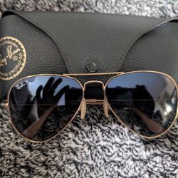 Ray Ban Luxottica Aviator Classic Sunglasses 