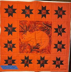 “Quiltasaurus” Wall Hanging