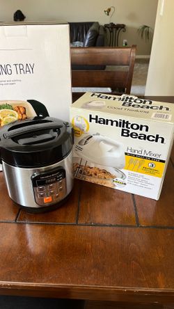 Hamilton Beach Rice Cooker and Hand Mixer