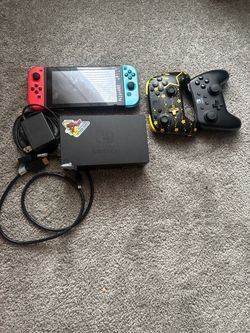Nintendo Switch Bundle with Dock and Controllers
