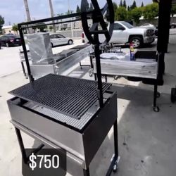 20x36 Santa Maria Bbq Grill For Charcoal, Mesquite, Carbon Grills 