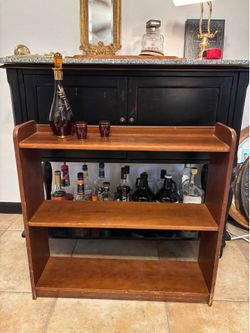 Wood Bookshelf/Hanging Shelf