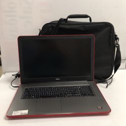 Red Dell Inspiron Laptop