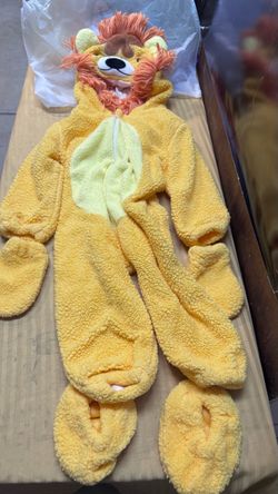 Coco Village Lion Halloween Costume - Child Onesie size 2