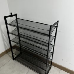 Two Shoe Racks 