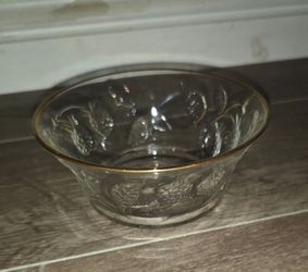 Vintage Princess House Heritage Crystal Bowl