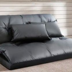 Lazy Sofa Adjustable Folding Futon Sofa