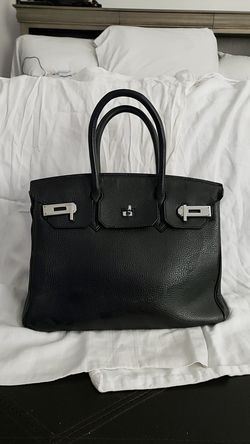 Hermes Birkin Bag 30cm Black Togo Palladiem Hardware