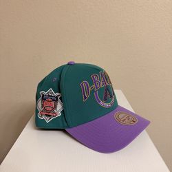ARIZONA DIAMONDBACKS HAT Mitchell & Ness pro pinch fit.