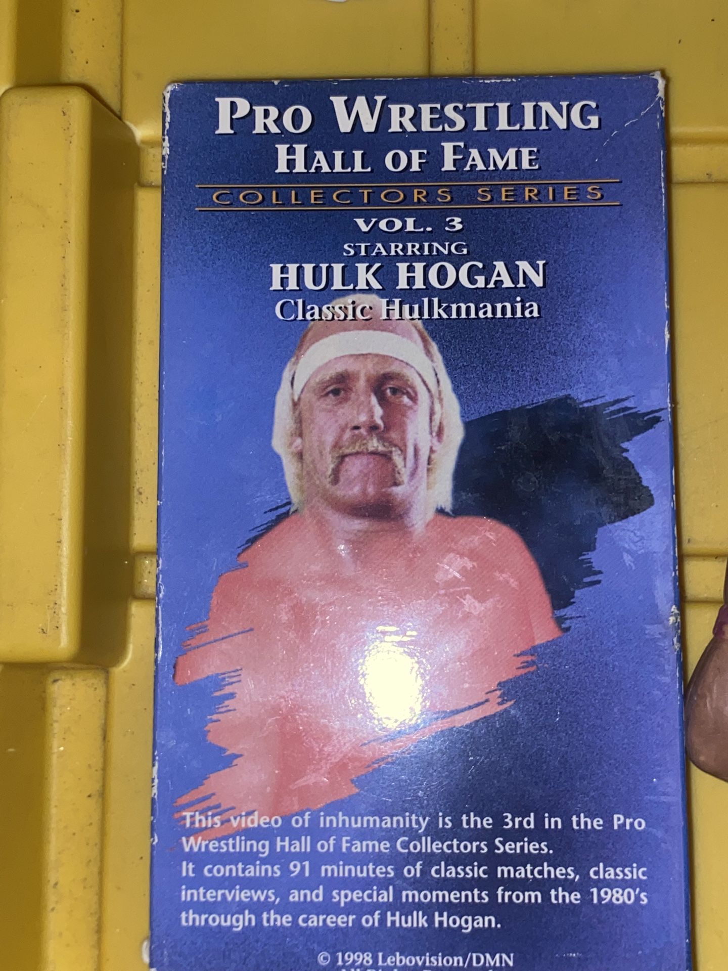 Pro Wrestling Hall Of Fame VHS