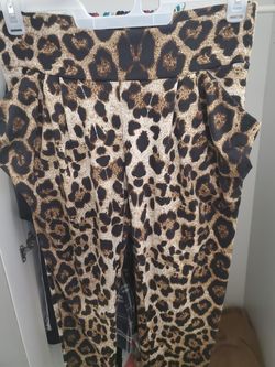Drama Gold cheetah print