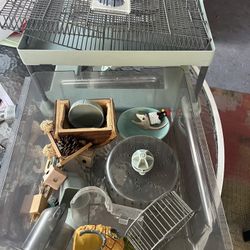 Hamster Cage With Accessories 