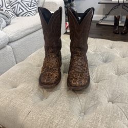 Tecovas Limited Edition The Dustin  Pirarucu Men’s 8 Cowboy Western Boots