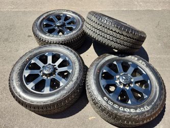 20" Dodge Ram 2500 wheels and tires