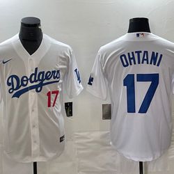 Ohtani Los Angeles Dodgers Home  Jersey White