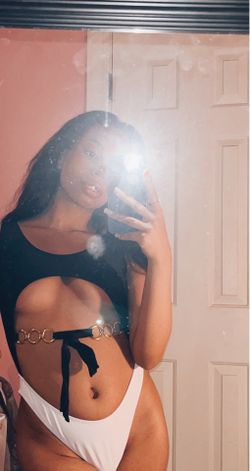 Cut out one piece swimsuit