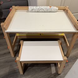 IKEA Art Table And Chair 