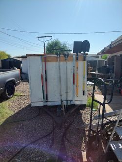 Landscaping Trailer Setup