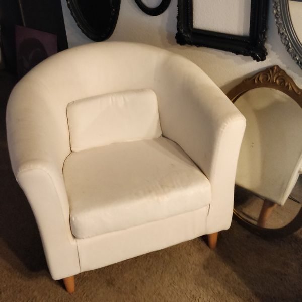 Ikea Tullsta barrel chairs - Off-white for Sale in ...
