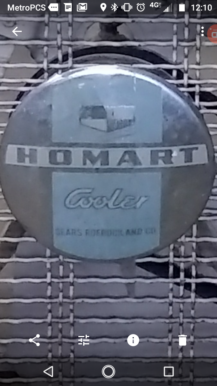 Vintage Sears Roebuck (Homart Cooler) window/attic/where ever u want powerful fan