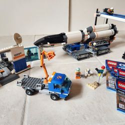 LEGO City Rocket Assembly & Transport 60229 w/Minifigs Assembled