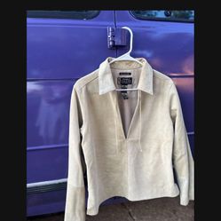 Women’s Suede Top Sz Medium