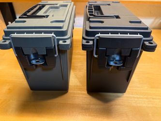 Sheffield Plastic Ammo Cans - Set of 2