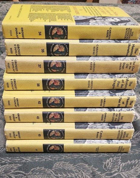 Nancy Drew Mystery Stories,  Lot Of 28 Books, Excellent Condition 