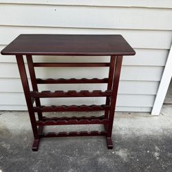 Wood Wine Rack