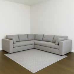 DVS Custom Furniture XL Gray Sectional Couch