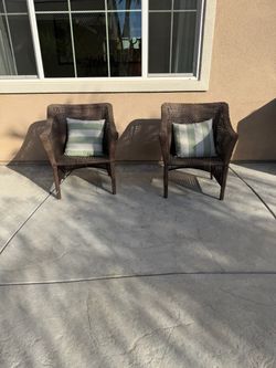 Patio chairs