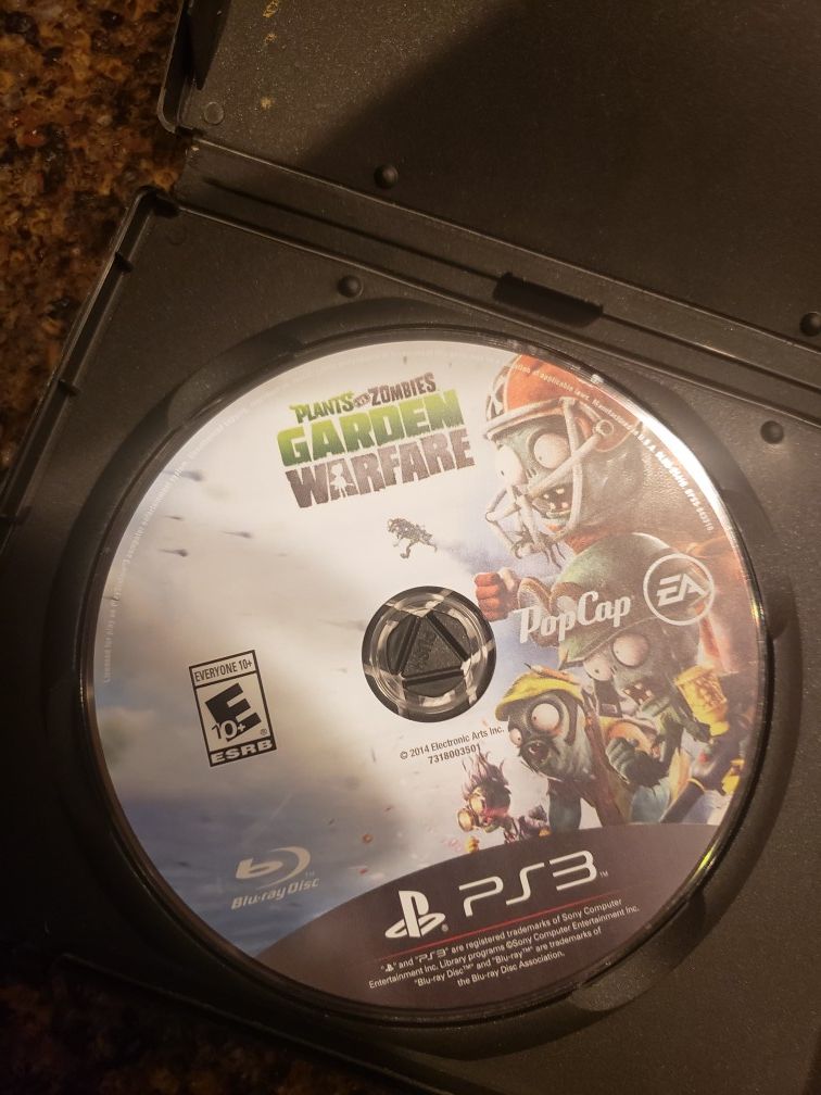 Ps3 Garden warfare