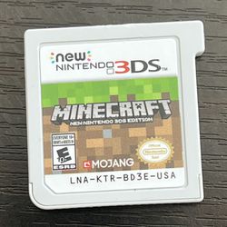 Nintendo 3DS Minecraft 