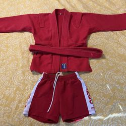 Kids Wrestling/Judo/Sambo Shoes And Uniforms 