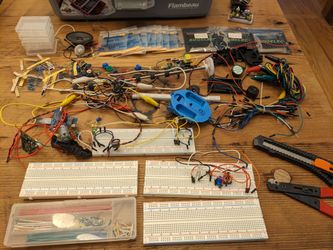 Electronics Hobby Kit – Arduino, Breadboards, Components & Flambeau Toolbox