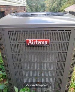 AirTemp heat pump & cooling system (like new)
