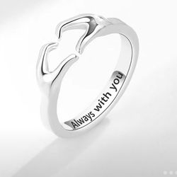 I Have In Gold N Silver. Hands Ring