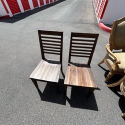 Basic wood chairs