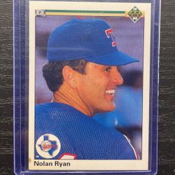 1990 Upper Deck Nolan Ryan Baseball Card #544